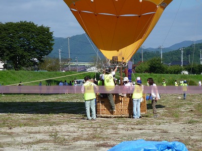 熱気球乗車体験4